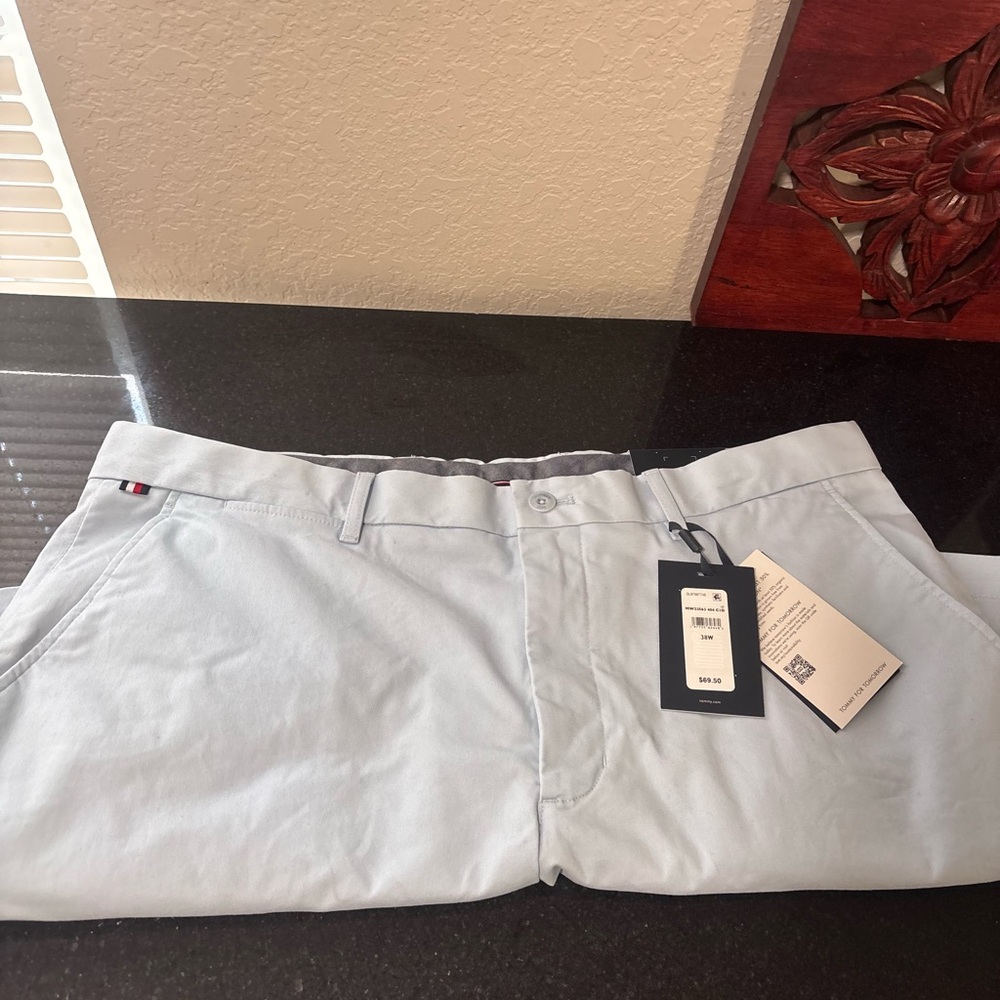 Tommy Hilfiger Light Blue Cargo Shorts
